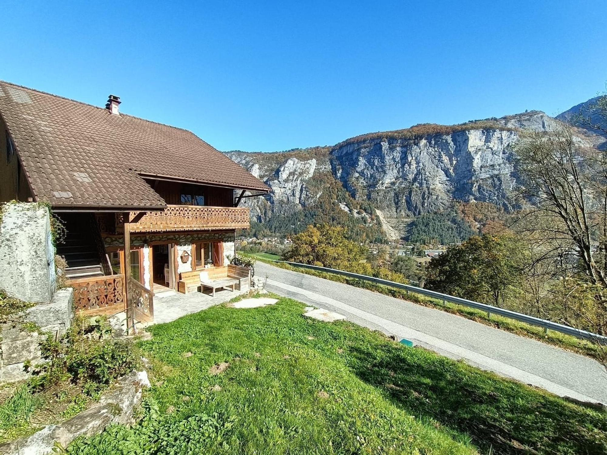 Appartement Cozy 100M2 Dans Chalet Savoyard Magland Exteriér fotografie